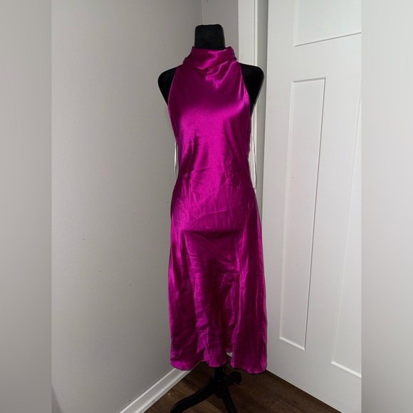 Amanda Uprichard Dresses & Skirts - Amanda Uprichard Stanford Silk Midi Dress XS